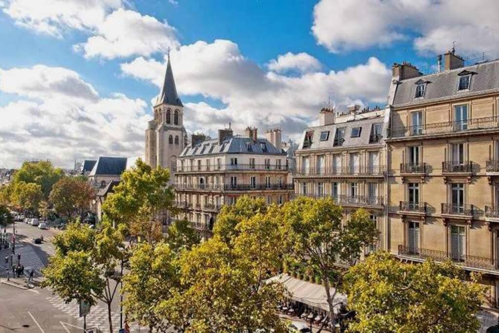Romantic Studio At Quartier Latin Paris Bagian luar foto