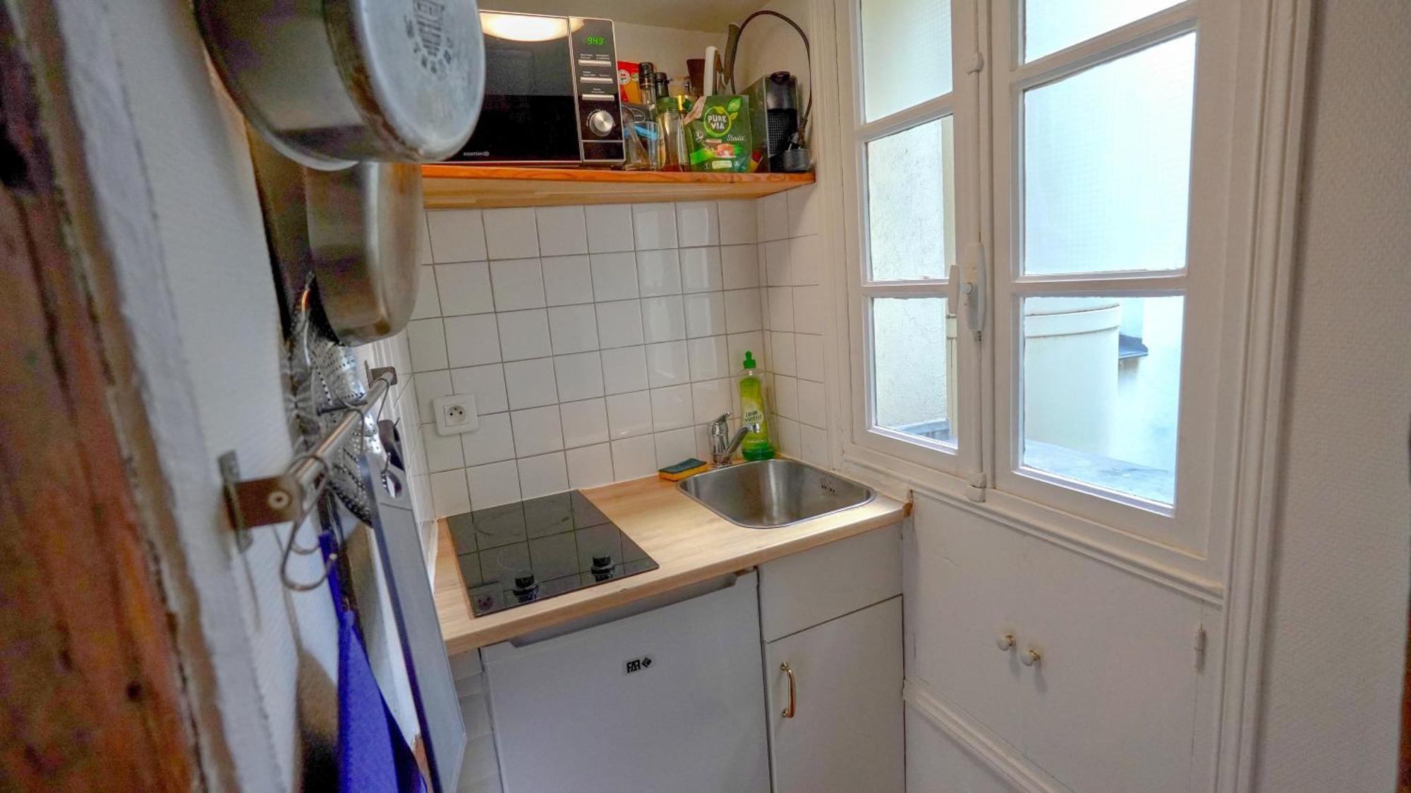 Romantic Studio At Quartier Latin Paris Bagian luar foto